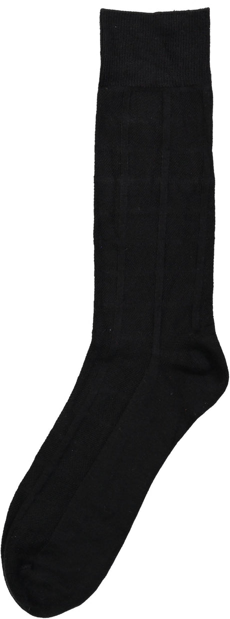 Memoi Mens Bamboo Solid Plaid Socks - MM-500