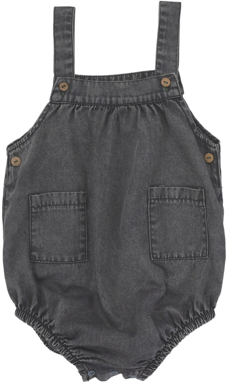 Analogie by Lil Legs Stonewash Collection Baby Toddler Boys Romper - SWBR