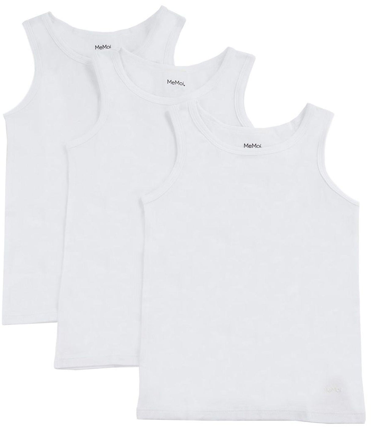 Memoi Boys Tank Undershirts 3 Pack - MKU1010