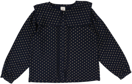 Analogie by Lil Legs Shabbos Collection Girls Long Sleeve Blouse