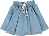 Analogie by Lil Legs Denim Tencel Collection Girls Circle Skirt - DTCSK