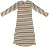 Crew Lounge Girls Striped Cotton Nightgown - SG2914