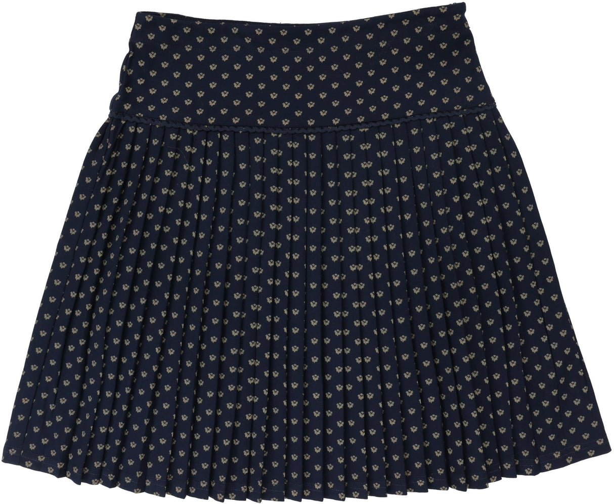 Analogie by Lil Legs Shabbos Collection Girls Drop Waisted Pleated Skirt