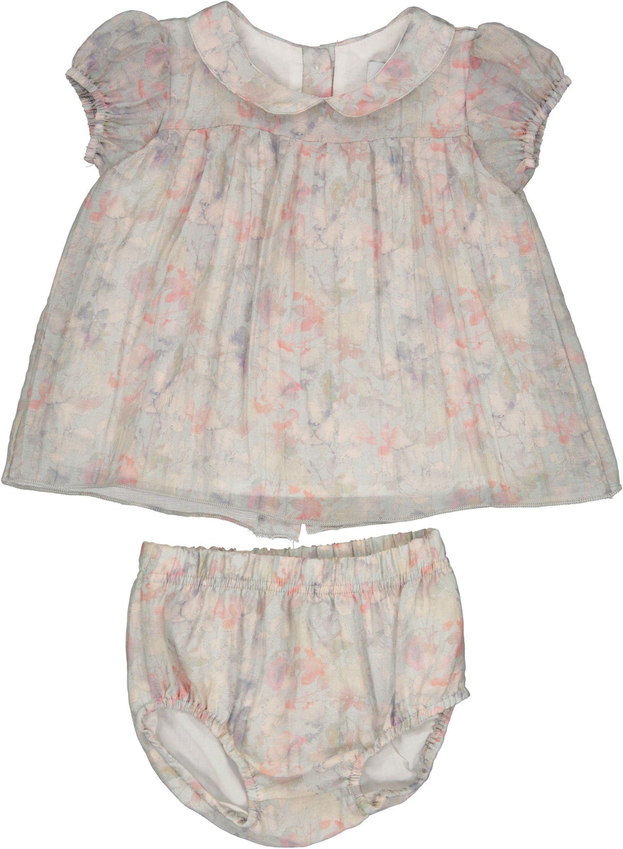 Klai Baby Girls Chiffon Floral Outfit - TD31123