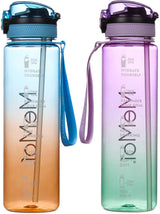 MeMoi Promo Straw Water Bottle