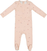 Bopop Baby Girls Strawberry Cotton Stretchie - P632