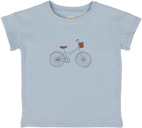 Analogie by Lil Legs Graphic Denim Collection Boys Bike Short Sleeve T-shirt Tee - GDBBT