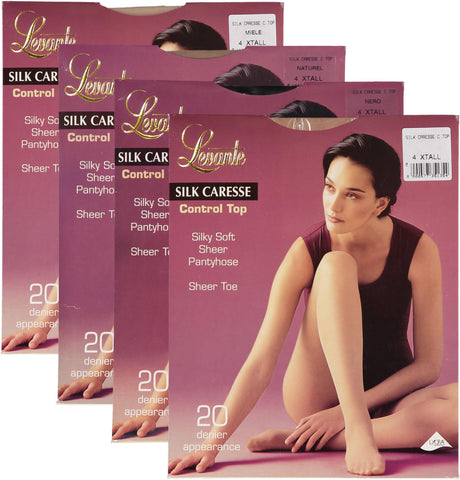 Levante Womens Silk Caresse Soft Sheer 20 Denier Pantyhose