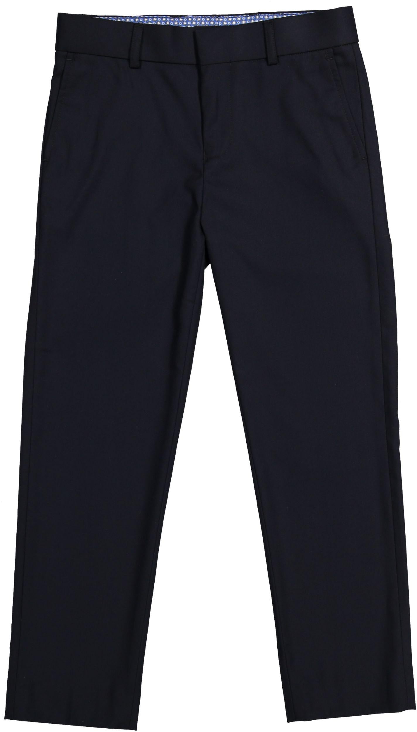 T.O. Collection Boys Flat Front Dress Pants (Slim, Regular