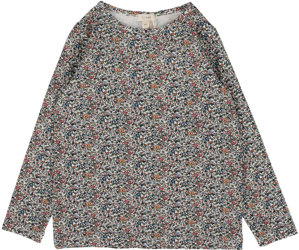 Lil Legs Print Collection Girls Liberty Long Sleeve T-shirt Tee - PCLTQ