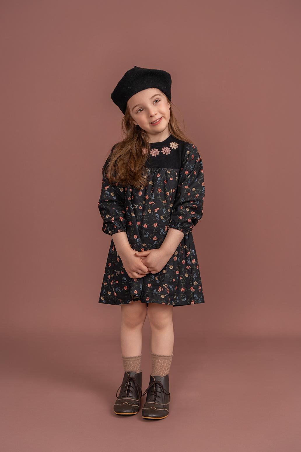 Clo Girls Floral RicRac Dress - WB4CP7032D