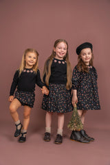 Clo Girls Floral RicRac Dress - WB4CP7032D