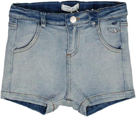 Crew Kids Boys Denim Two-Tone Shorts - AL2902