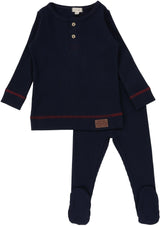 Navy/Red