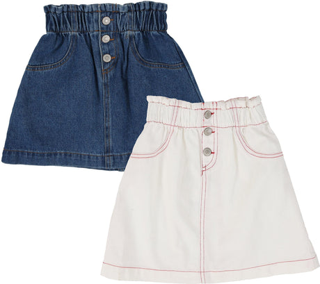 Analogie by Lil Legs Graphic Denim Collection Girls Skirt - GDSK