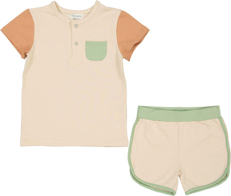 Montee Baby Boys Girls Sunshine & Rainbows Outfit - SRSS25