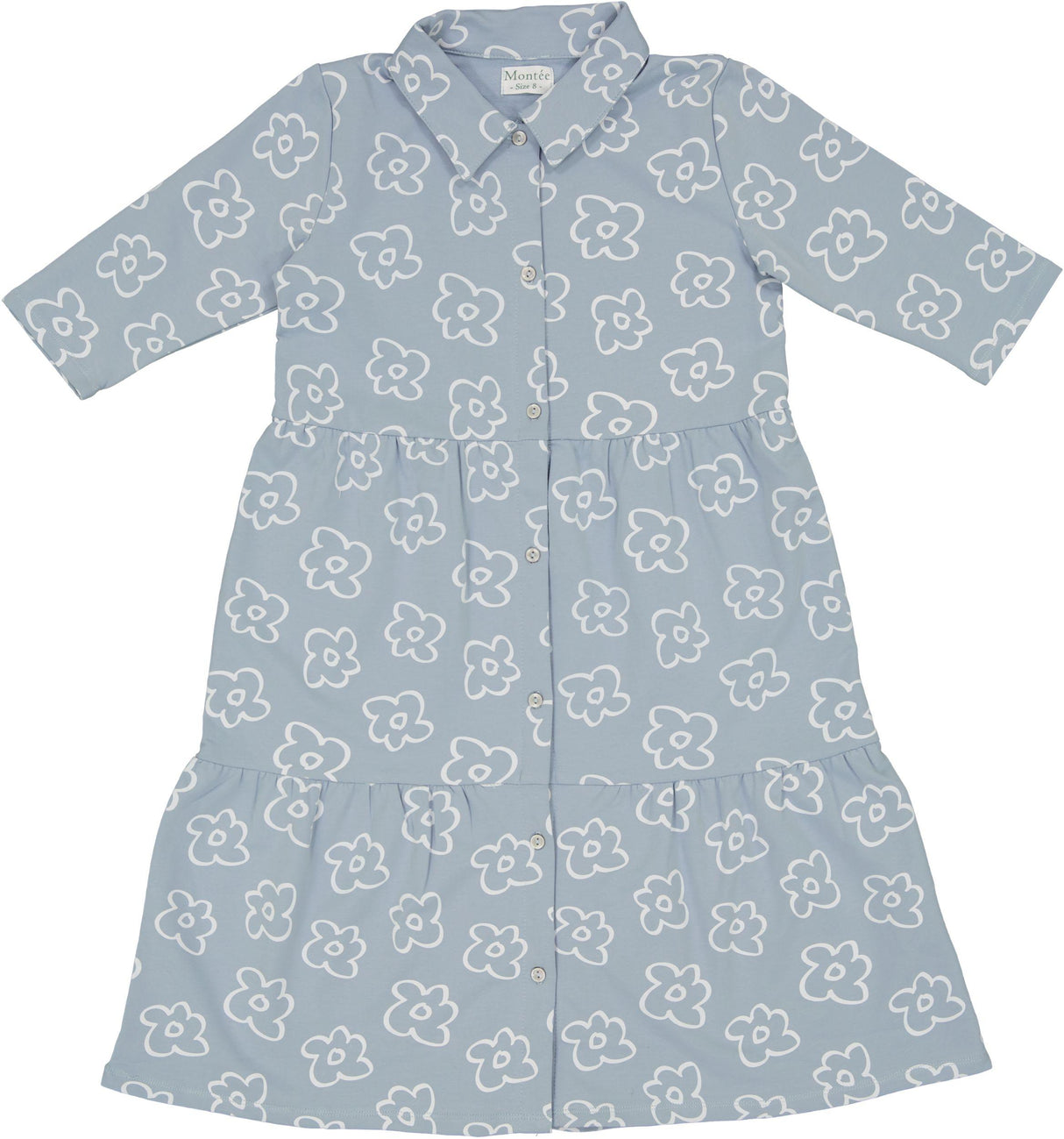 Montee Girls Tiered Flower Dress - TFDS25