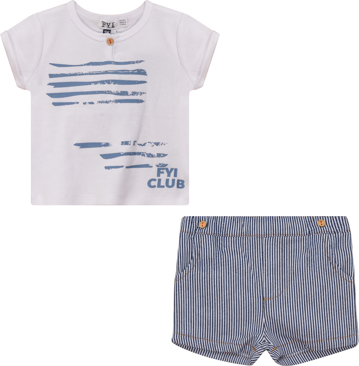 FYI Boys Woven Denim Outfit - SB5CP7132E