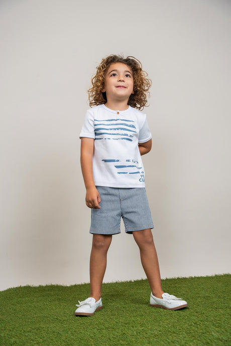 FYI Boys Woven Denim Outfit - SB5CP7132E