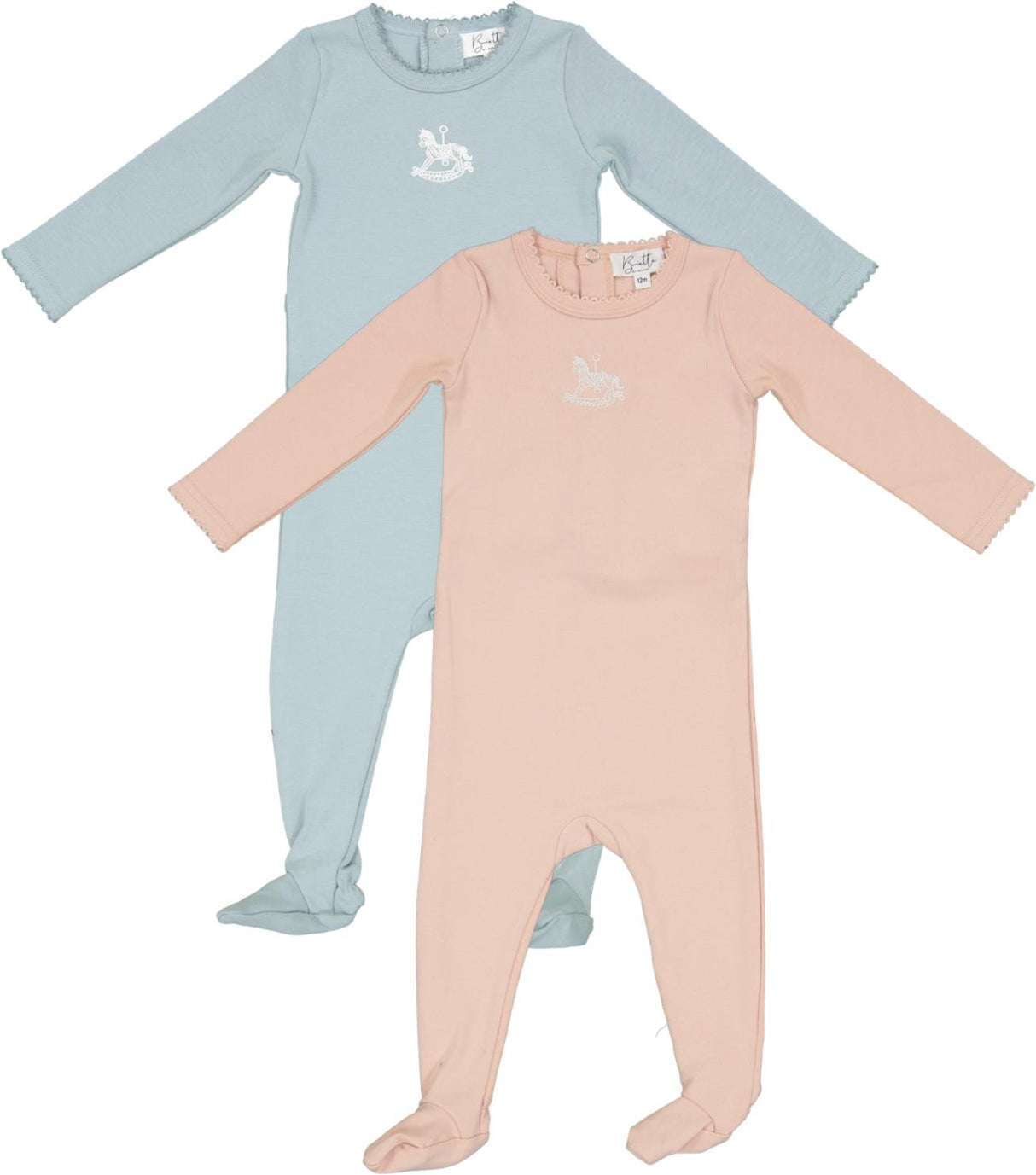 Bonette by Bopop Baby Boys Girls Rocking Horse Cotton Stretchie - SB2