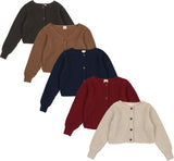 Lil Legs Knit Basic Collection Boys Girls Basic Cardigan