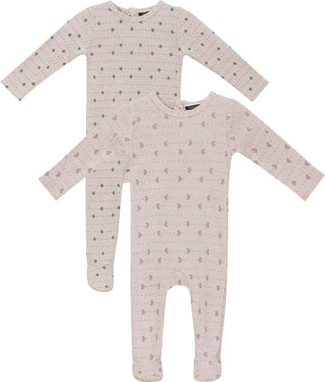 Whipped Cocoa Baby Boys Girls Printed Modal Stretchie - SB5CY2566