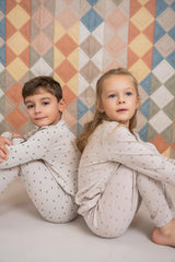 Whipped Cocoa Boys Girls Printed Modal Pajamas - SB5CY2566E