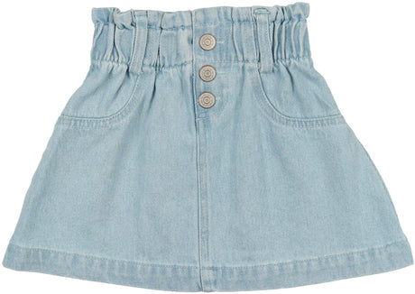 Analogie by Lil Legs Lightweight Denim Collection Girls Paperbag Skirt - PGSK