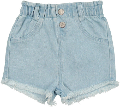 Analogie by Lil Legs Lightweight Denim Collection Boys Girls Paperbag Shorts - PGS