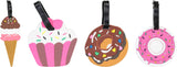 Keshet Junk Food Luggage Tag - BT7