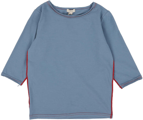 Lil Legs Contrast Collection Girls Basic 3/4 Sleeve T-shirt Tee - CBTQ