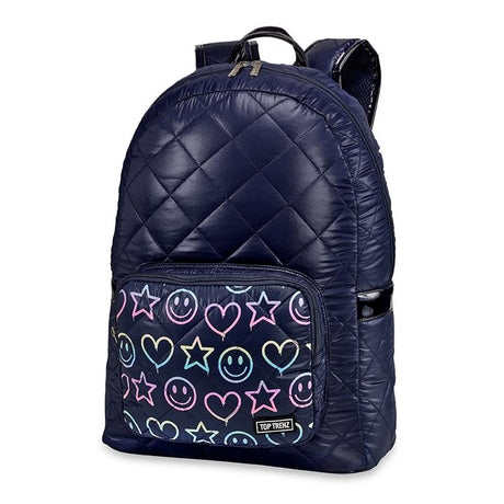 Top Trenz Puffer Backpack - BP-PUFN-SMILE6