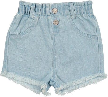 Analogie by Lil Legs Lightweight Denim Collection Boys Girls Paperbag Shorts - PGS