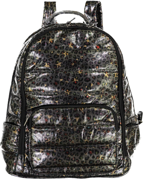 Bari Lynn Backpack - Puffer Leopard