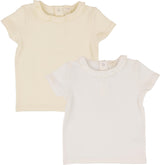 Analogie by Lil Legs Dressy Collection Girls Ruffle Short Sleeve T-shirt Tee - DRT