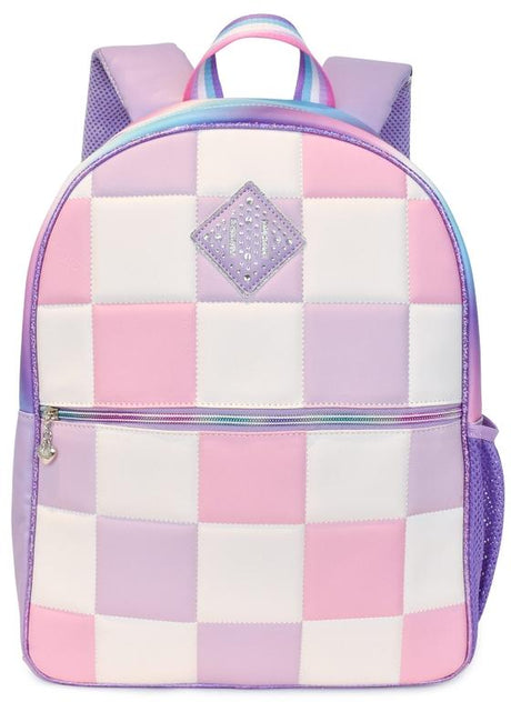 OMG Checkerboard Backpack & Pencil Case Set - OMG-SBP20