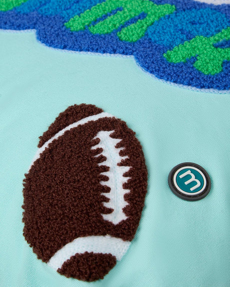 Memoi Boys Ultra-Plush Sports-Themed Bedside Camp Mat - MAC-018