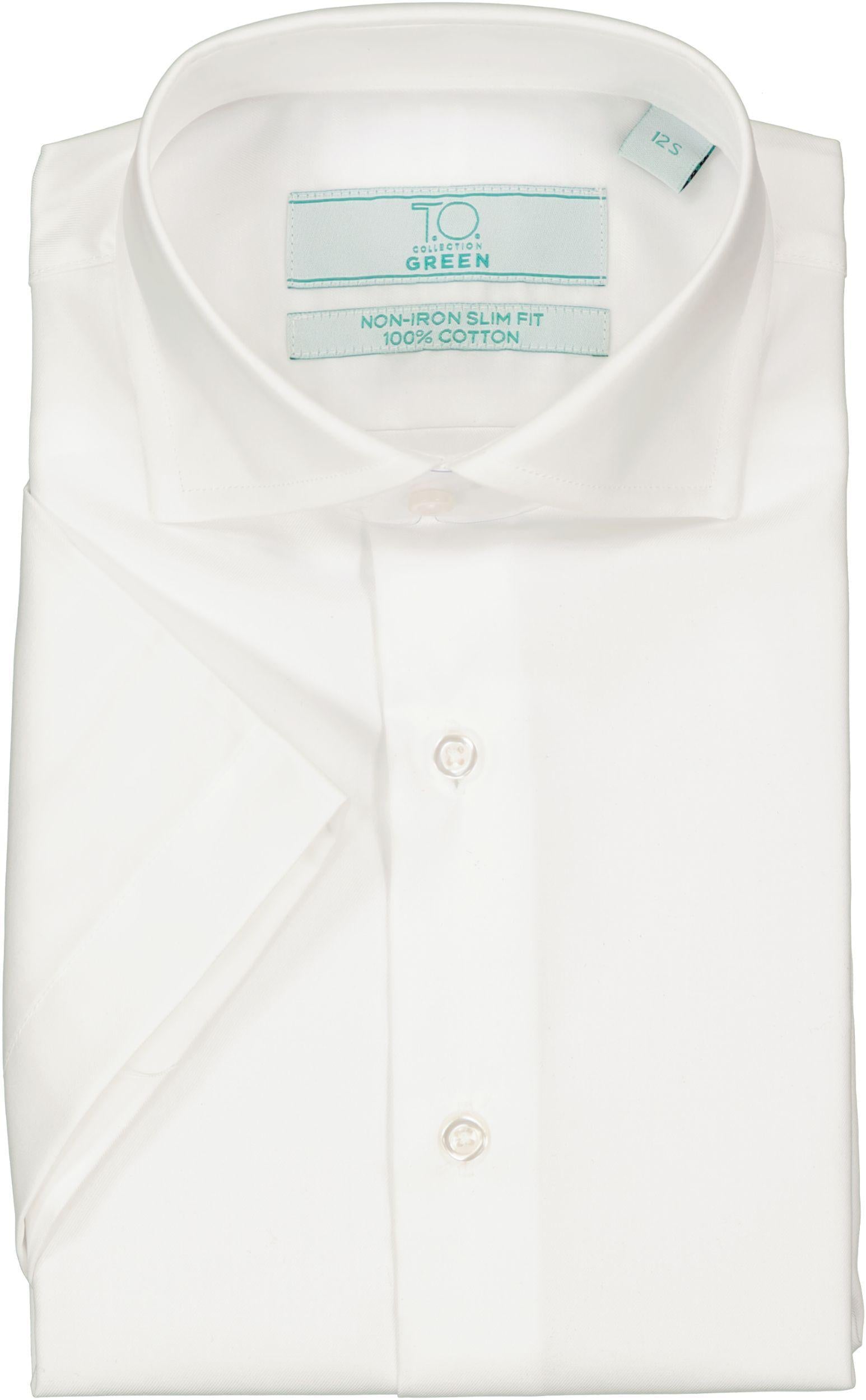 T.O. Collection Green Label Boys White Short Sleeve Dress Shirt – ShirtStop