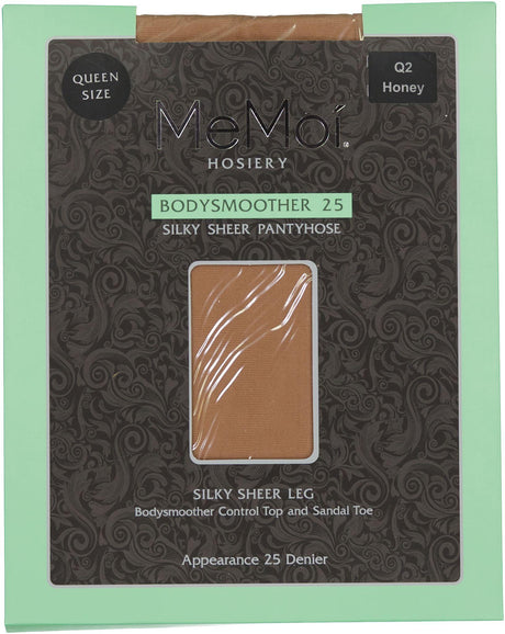 Memoi Womens Silky Sheer Smoother 25 Denier Pantyhose - MS-613