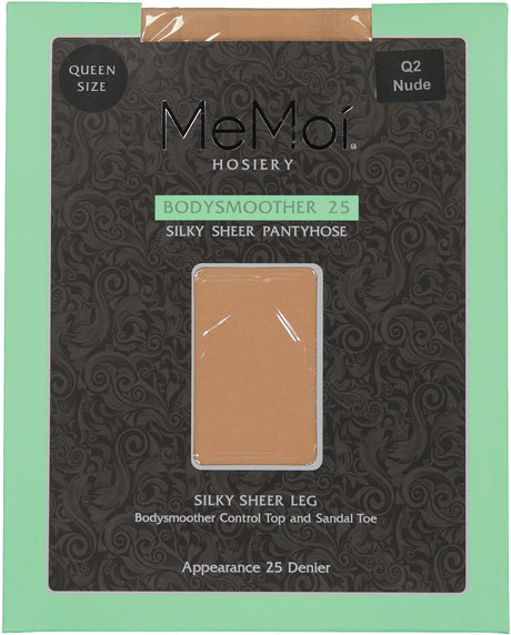 Memoi Womens Silky Sheer Smoother 25 Denier Pantyhose - MS-613