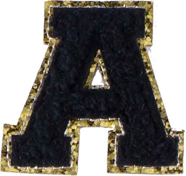 Letter A - Black