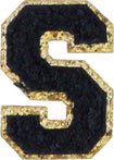 Letter S - Black