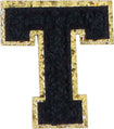 Letter T - Black