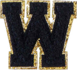 Letter W - Black