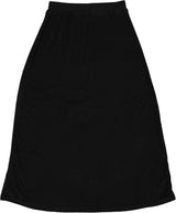 LandsKID Girls Black Lightweight Cotton Terry Skirt - SKR2