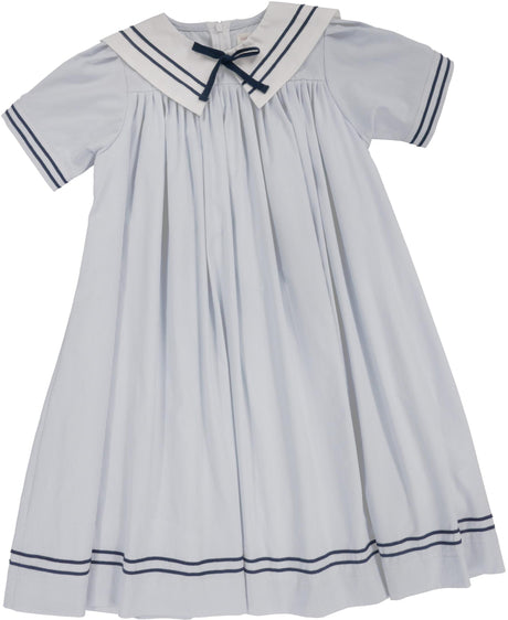 Analogie by Lil Legs Sailor Collection Girls Short Sleeve Dress - SDS