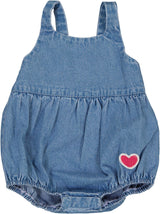 Teela Baby Girls Snaps Denim Romper - 20-262