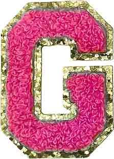 Letter G - Hot Pink