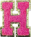 Letter H - Hot Pink