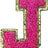 Letter J - Hot Pink